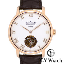 画像をギャラリービューアに読み込む, ブランパン BLANCPAIN ヴィルレ カルーセル レペティション ミニッツ 0232-3631-55B