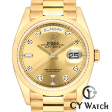 画像をギャラリービューアに読み込む, ロレックス  ROLEX デイデイト 36 128238A