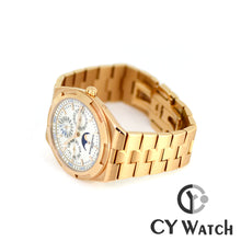 画像をギャラリービューアに読み込む, ヴァシュロン・コンスタンタン VACHERON CONSTANTIN オーヴァーシーズ・エクストラフラット・パーペチュアルカレンダー 4300V/120R-B064