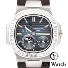 画像をギャラリービューアに読み込む, パテック・フィリップ  PATEK PHILIPPE ノーチラス ムーフェイズ・ホワイトゴールド 5722G-001