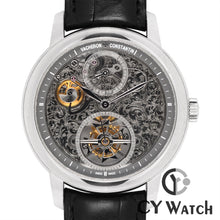 画像をギャラリービューアに読み込む, ヴァシュロン・コンスタンタン VACHERON CONSTANTIN メティエ・ダール・メカニカル・グラヴェ 14デイズ・トゥールビヨン 6000A/000P-B025