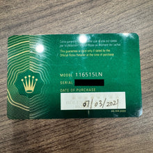 画像をギャラリービューアに読み込む, ロレックス  ROLEX コスモグラフ デイトナ 116515LN