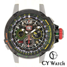 画像をギャラリービューアに読み込む, リシャール・ミル RICHARD MILLE オートマティック フライバック クロノグラフ アヴィエーション RM39-01 AN Ti