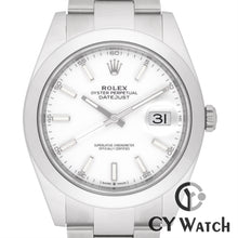 画像をギャラリービューアに読み込む, ロレックス  ROLEX デイトジャスト 41 126300