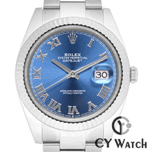 画像をギャラリービューアに読み込む, ロレックス  ROLEX デイトジャスト 41 126334 ローマン