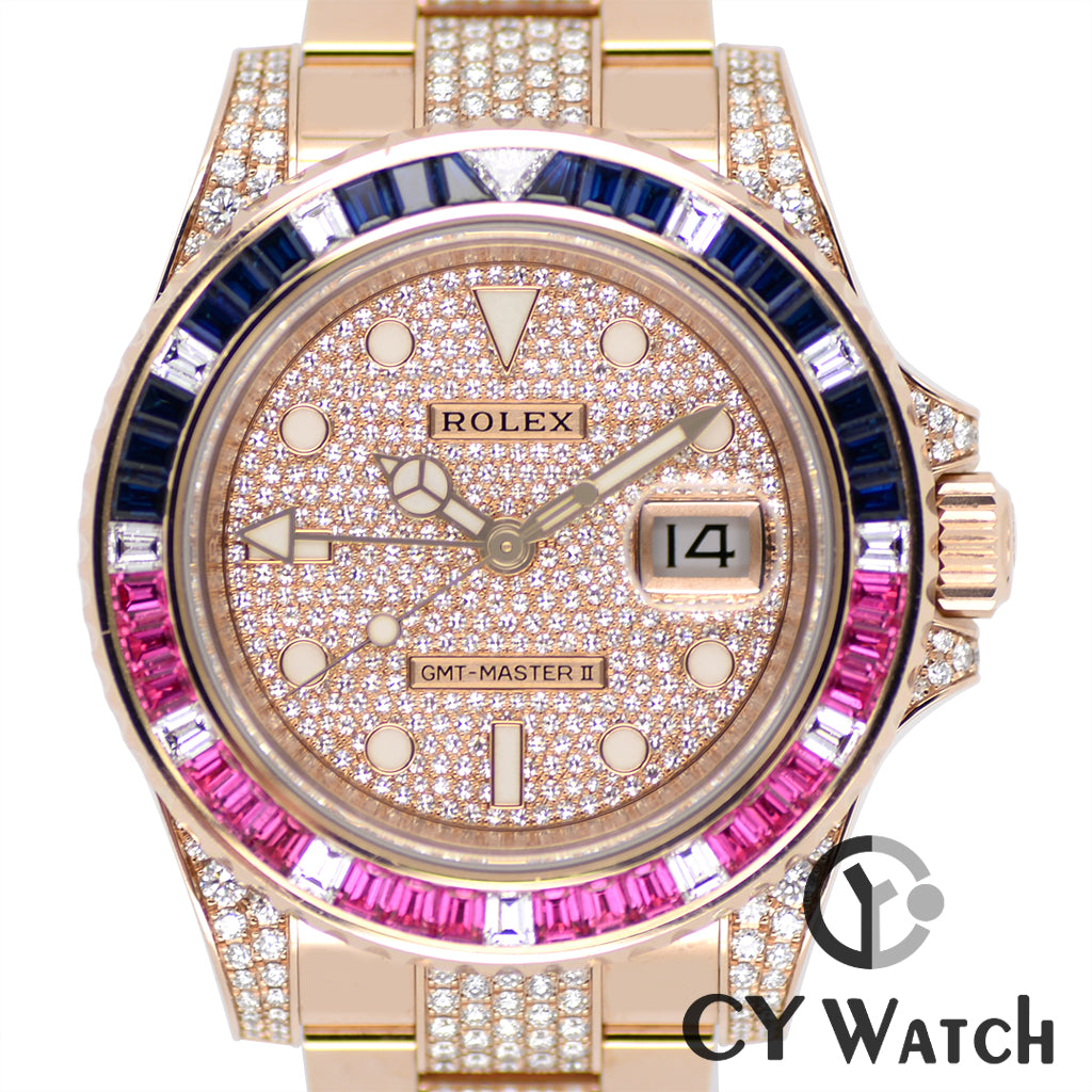 ロレックス  ROLEX GMTマスターII 126755SARU