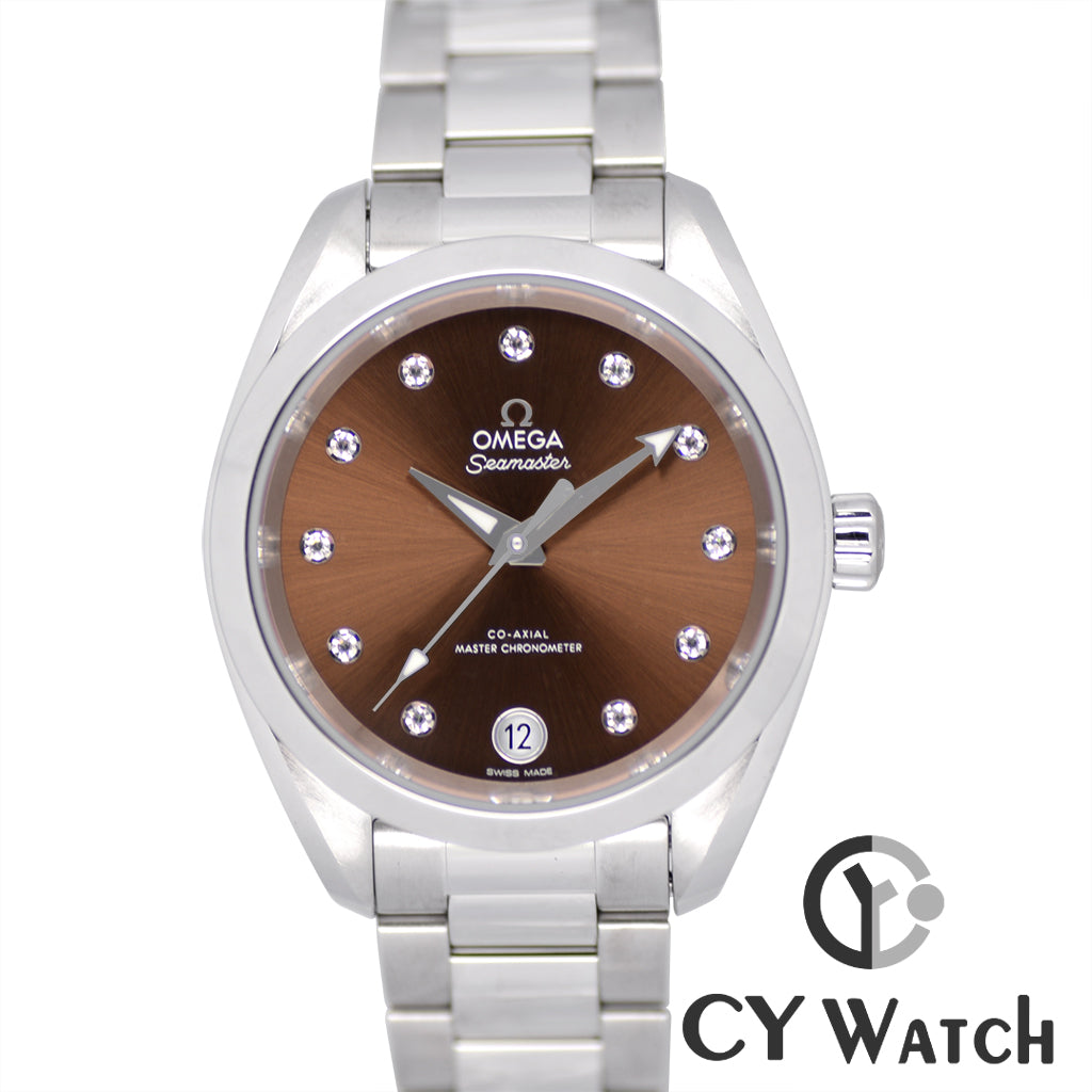 オメガ OMEGA シーマスター アクアテラ マスター コーアクシャル クロノメーター 220.10.34.20.63.001 – CY WATCH
