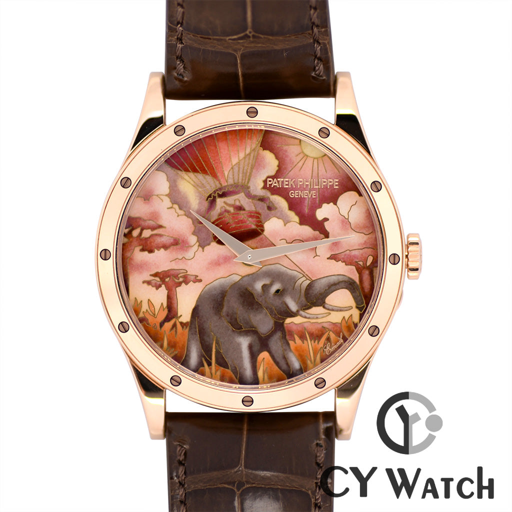 パテック・フィリップ  PATEK PHILIPPE カラトラバ レア ハンドクラフト コレクション 5086R-001