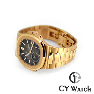 パテック・フィリップ  PATEK PHILIPPE ノーチラス ムーンフェイズ・ローズゴールド 5712/1R-001