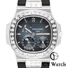 画像をギャラリービューアに読み込む, パテック・フィリップ  PATEK PHILIPPE ノーチラス ムーフェイズ・ホワイトゴールド 5724G-001
