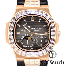 画像をギャラリービューアに読み込む, パテック・フィリップ  PATEK PHILIPPE ノーチラス ムーフェイズ・ローズゴールド 5724R-001

