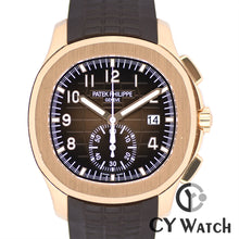 画像をギャラリービューアに読み込む, パテック・フィリップ  PATEK PHILIPPE アクアノート クロノグラフ 5968R-001
