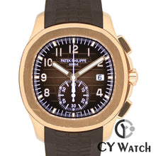 画像をギャラリービューアに読み込む, パテック・フィリップ  PATEK PHILIPPE アクアノート クロノグラフ 5968R-001
