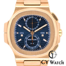 画像をギャラリービューアに読み込む, パテック・フィリップ  PATEK PHILIPPE ノーチラス トラベルタイム クロノグラフ 5990/1R-001
